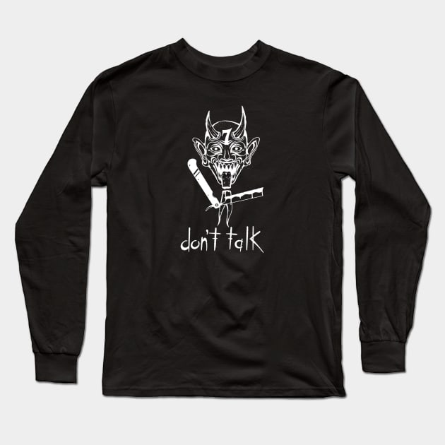 Silent demon Long Sleeve T-Shirt by NITO